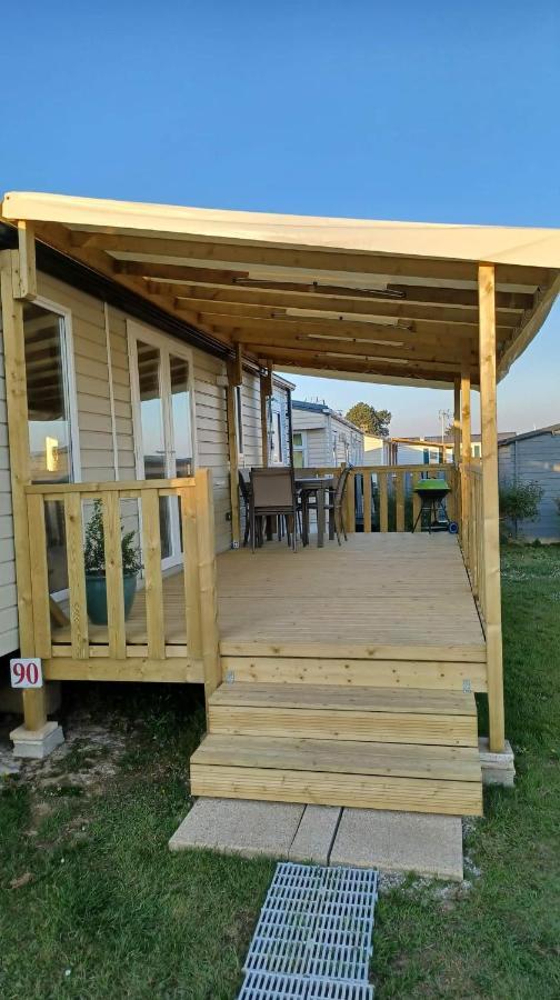 Mobilhome 6 Personnes Biville-sur-Mer Exterior photo
